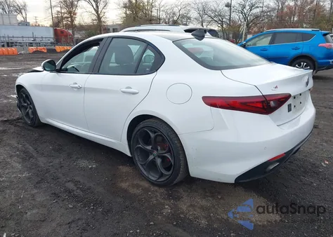 2018 Alfa Romeo Giulia Ti Sport Awd from USA, damaged, VIN ZARFAEEN8J7597356
